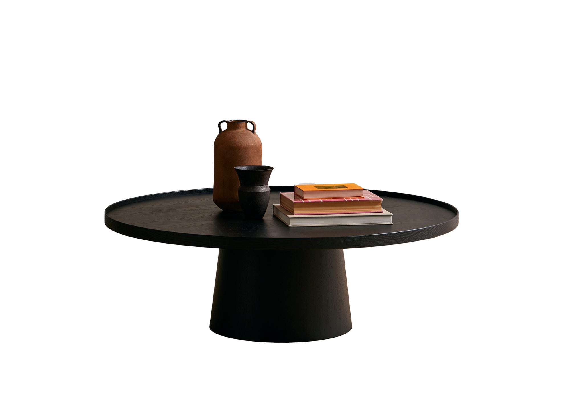 Rodan coffee table large black