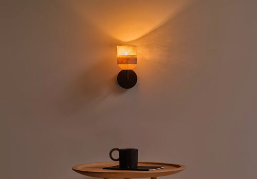 Lilio wall light illuminated