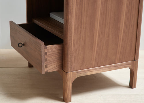 Joyce bedside table drawer detailing