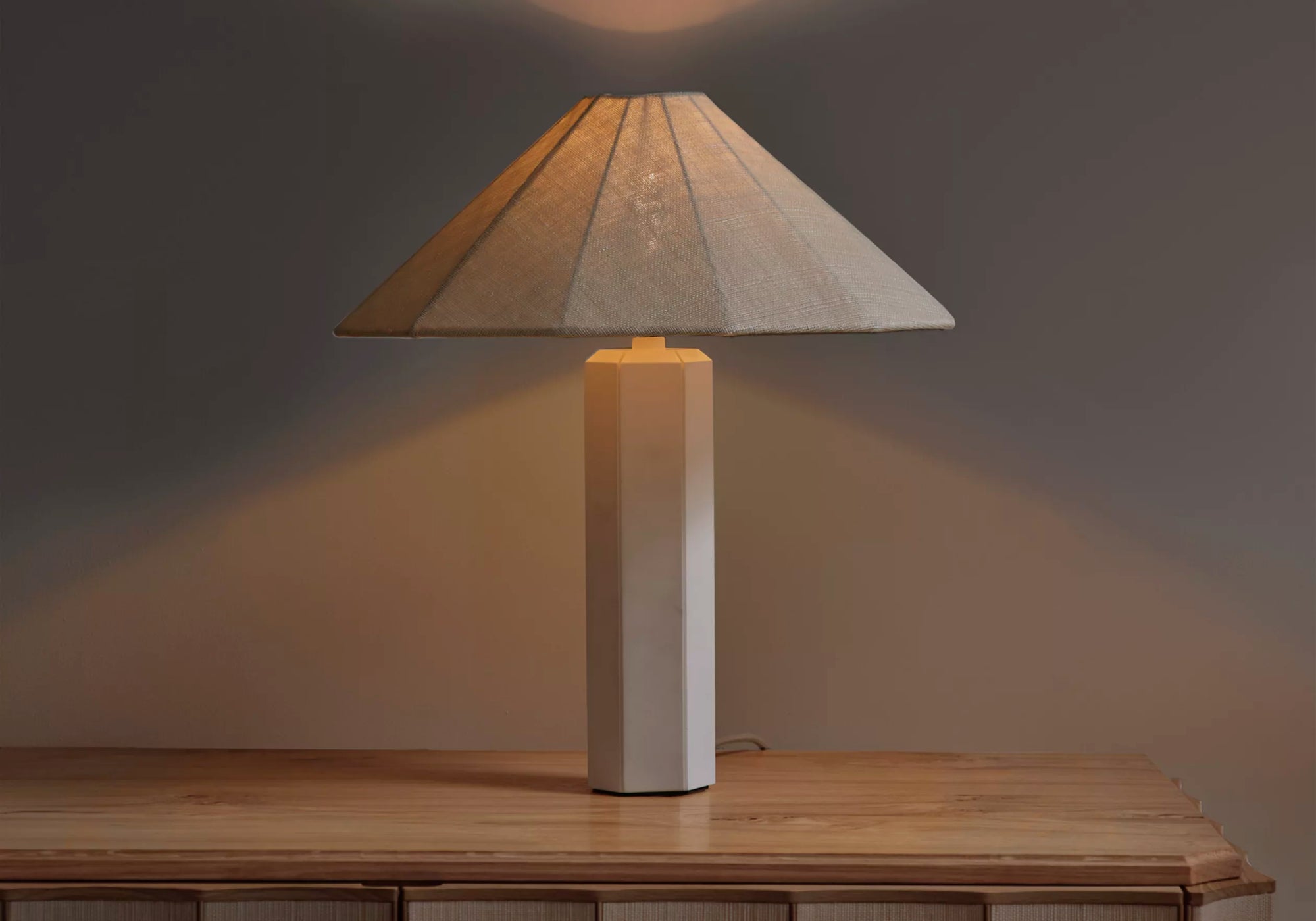 Faustine light turned on