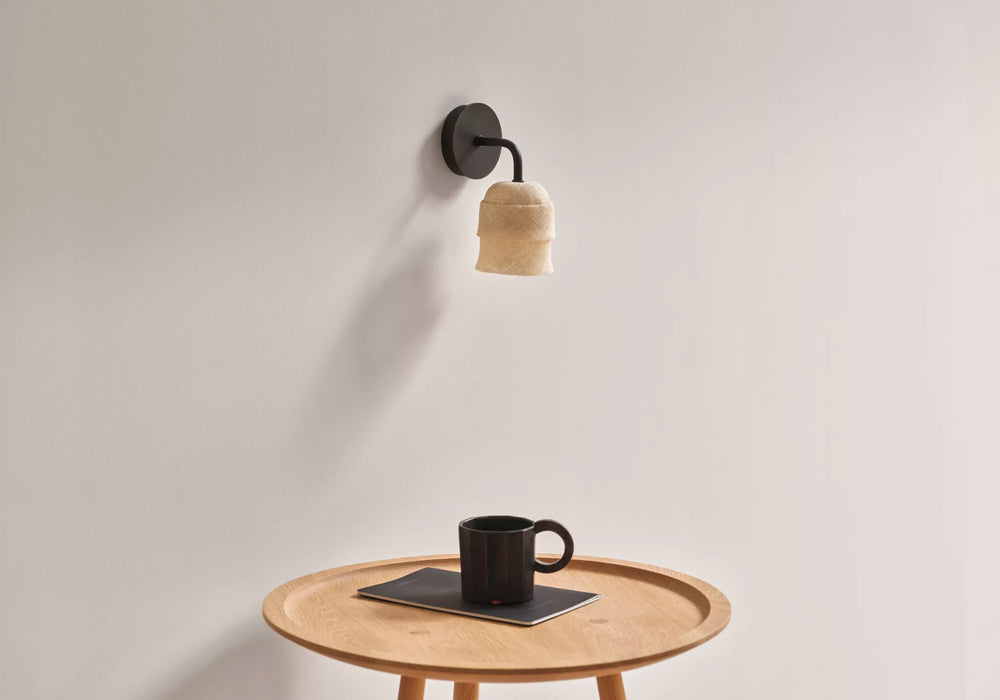 Lilio wall light and Clyde lamp table by PINCH