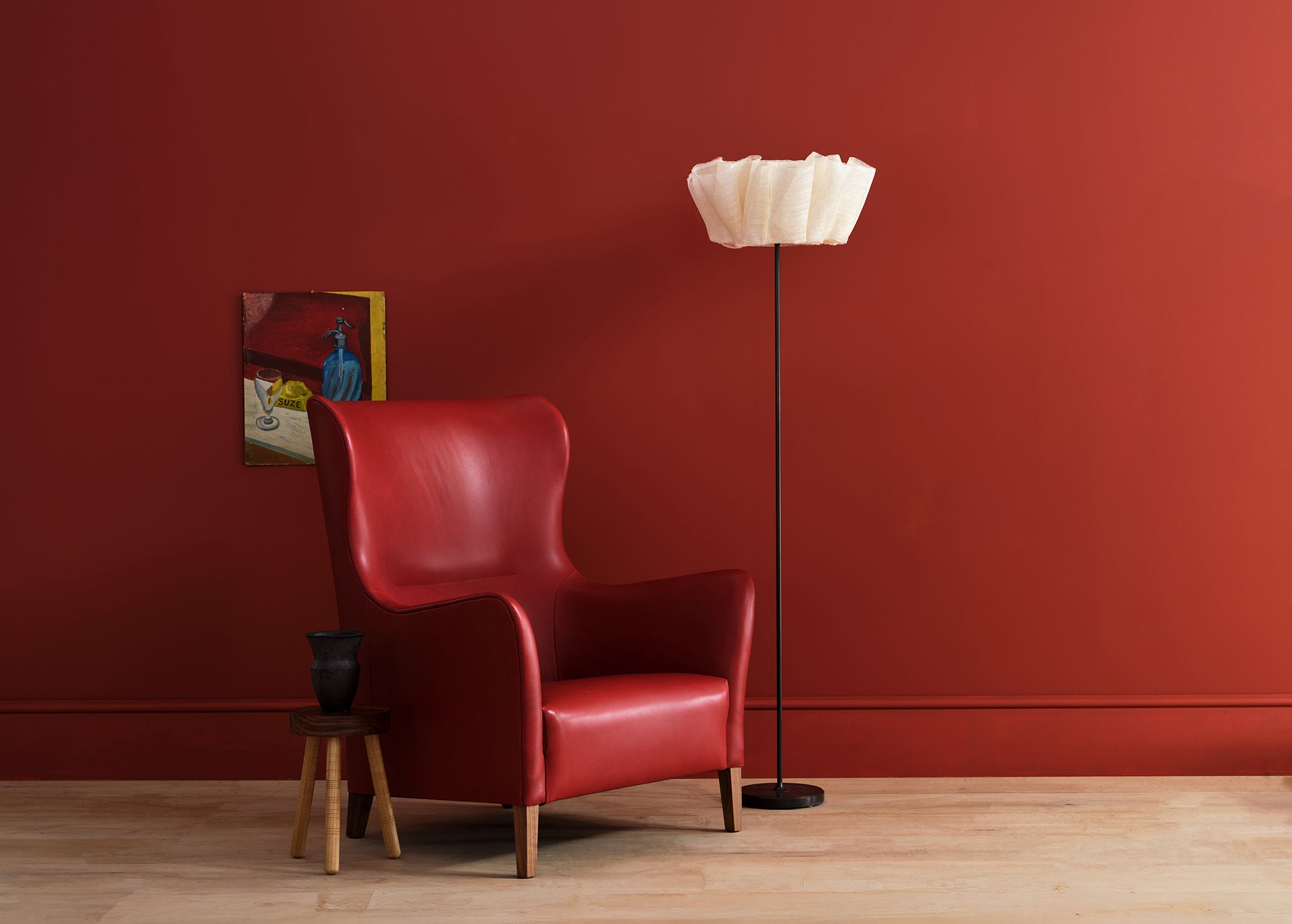 Brody wingback armchair