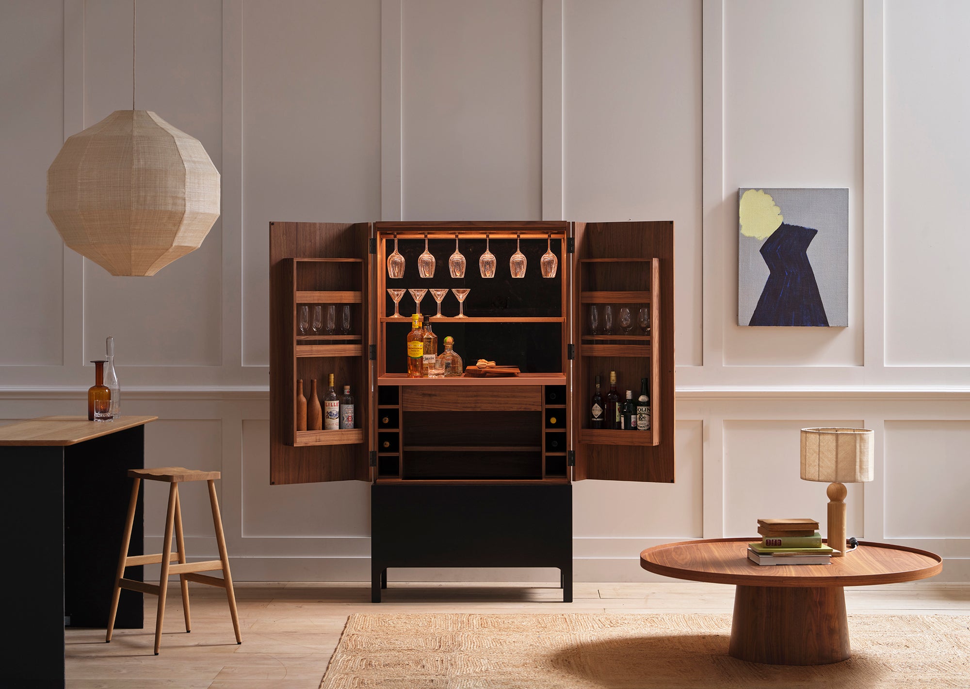 Frans drinks cabinet