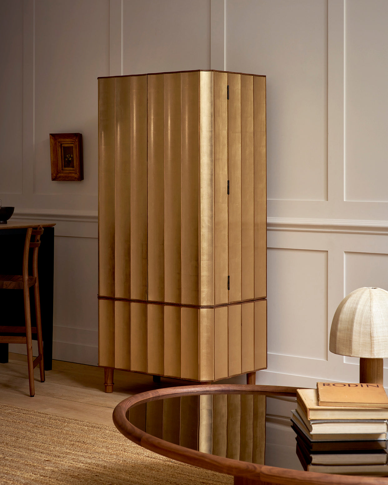 Glover drinks cabinet gold