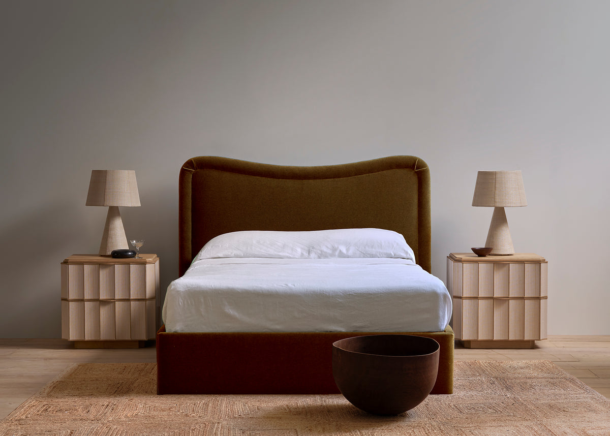 Habel bed low footboard