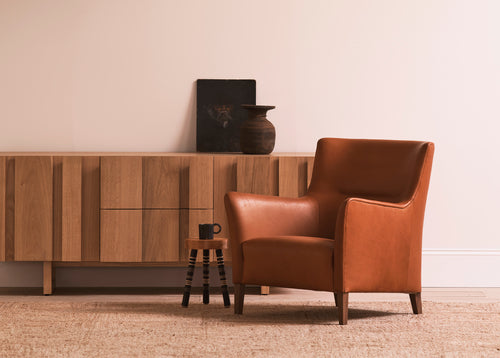 Brody low back armchair