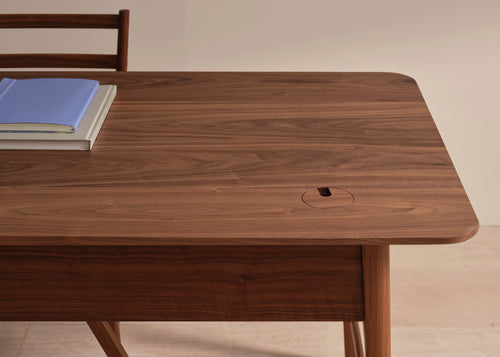 Menton solid walnut desk