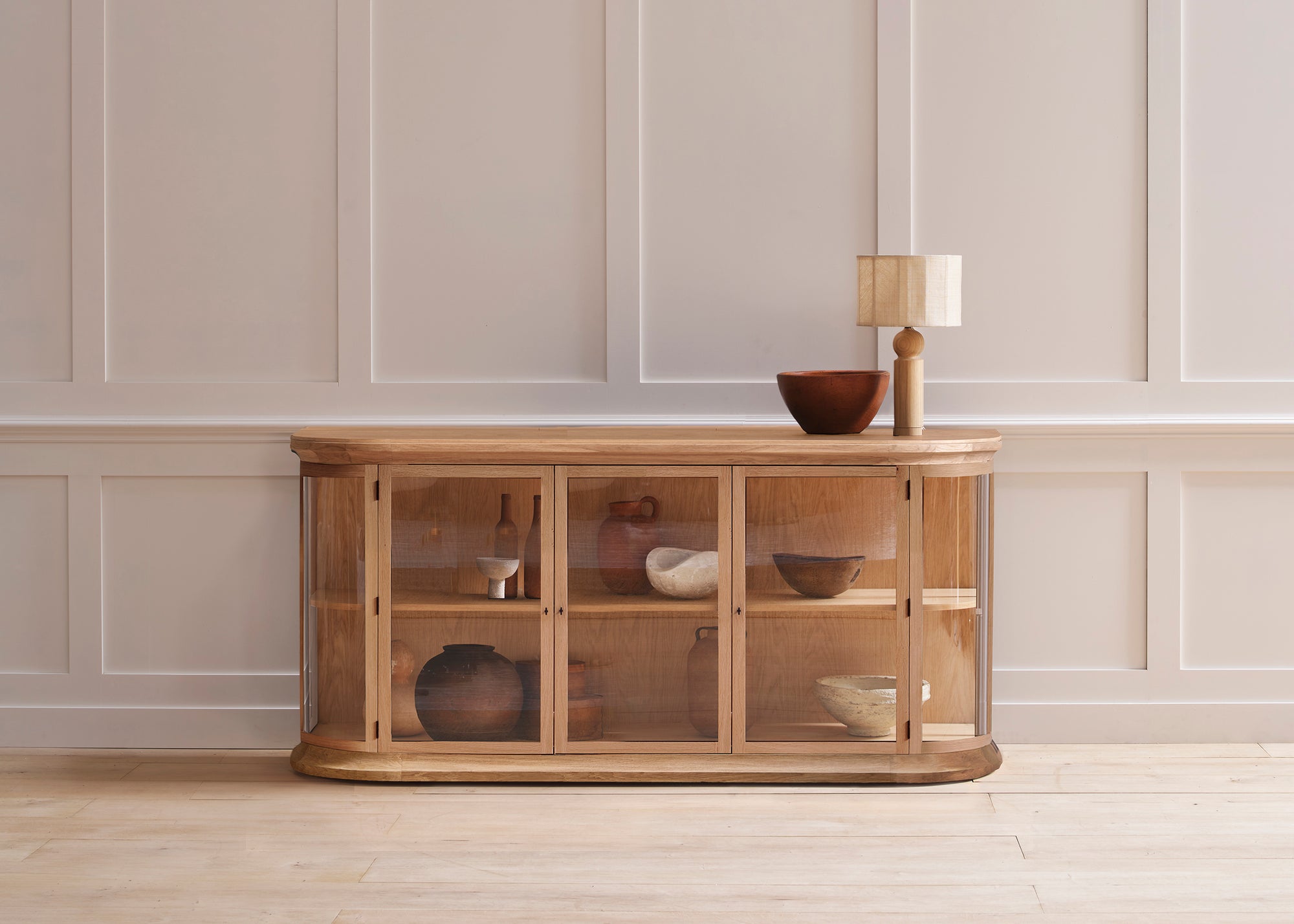 Mercier sideboard glass