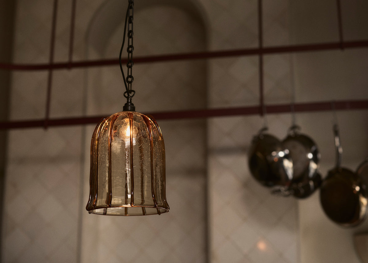 Remu pendant light whiskey