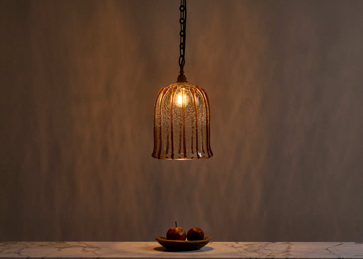 Remu pendant light whiskey