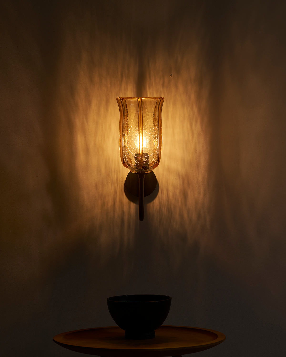 Remu wall light whiskey