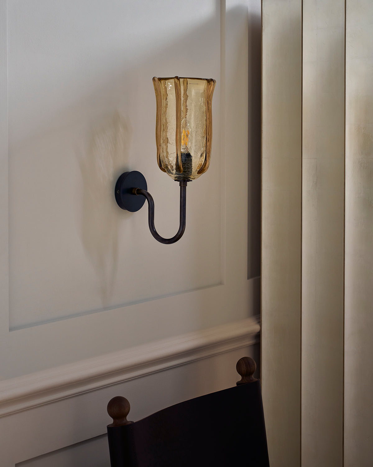 Remu wall light whiskey