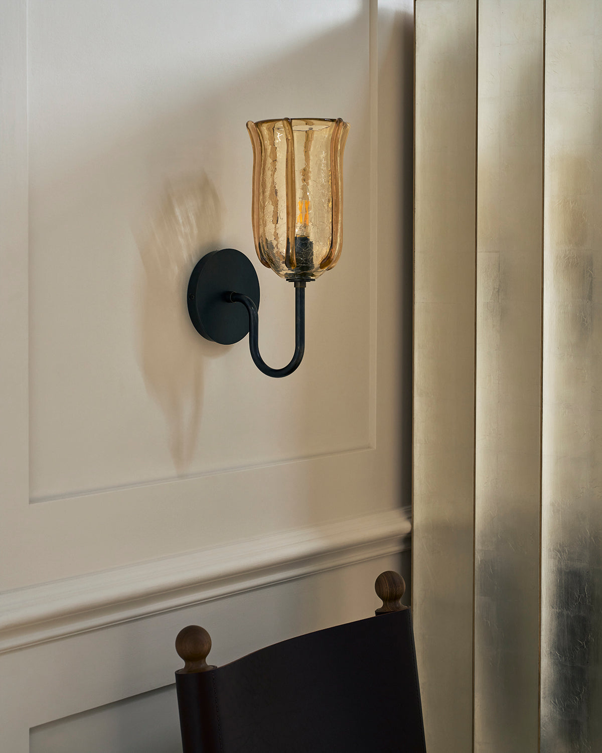 Remu wall light whiskey