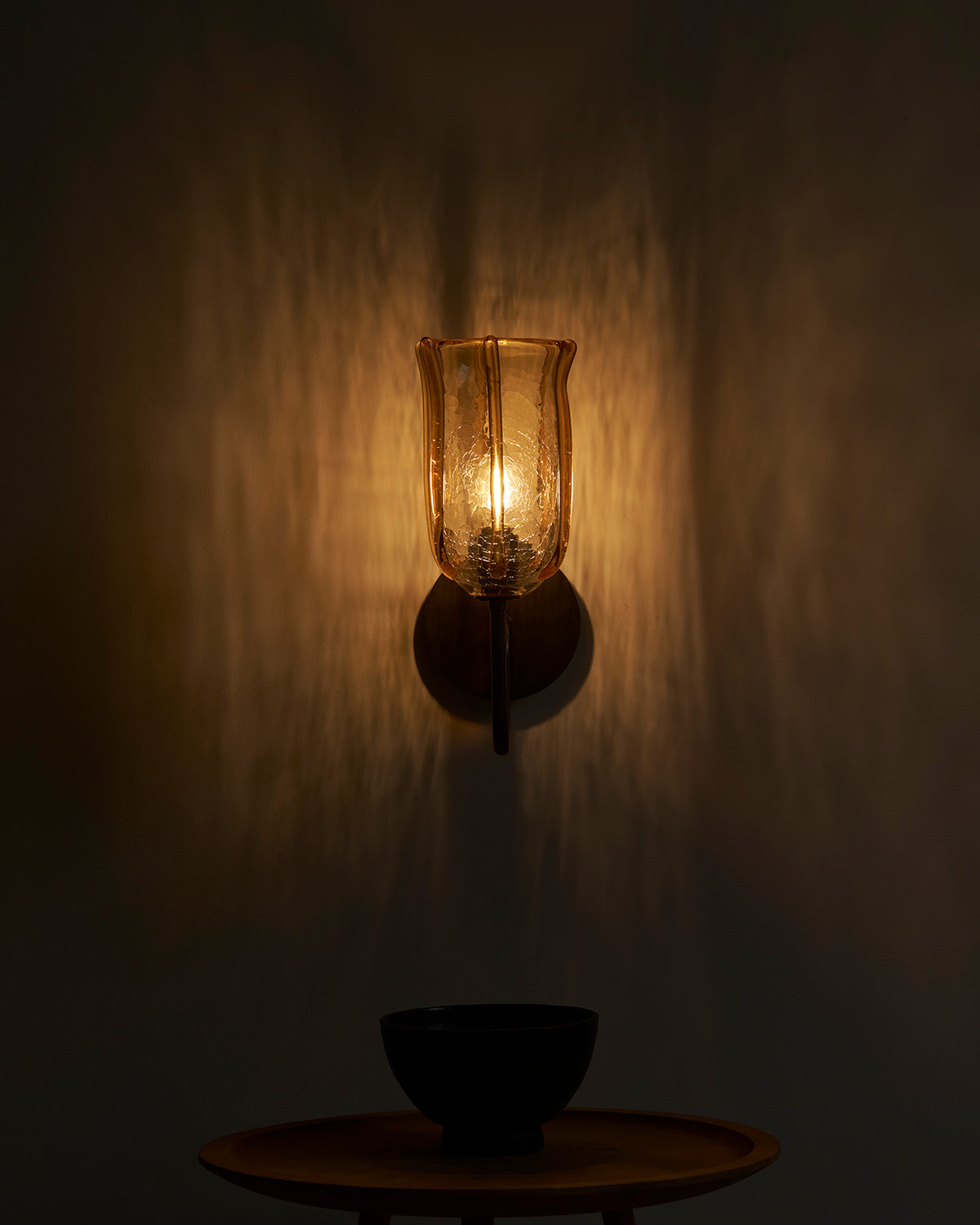 Remu wall light whiskey