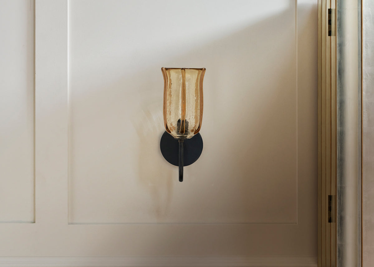 Remu wall light whiskey