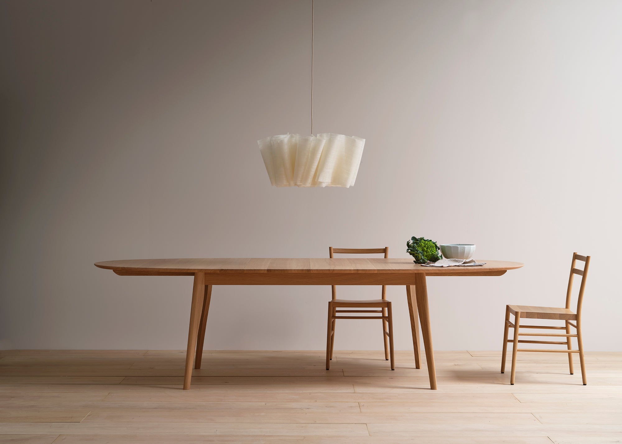 Harper dining table and avery chairs